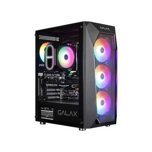 Whatfun トリプルモニタ 3画面 新品ゲーミングPC AURORA R26-I512-KI-3 RTX2060 24インチ Corei5 12400F 16GB SSD500GB 光るFAN APEX フォートナイト 1年保証 ゲーミングPC i5-12400F メモリ16GB RTX2060 SSD1TB