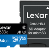 Thẻ nhớ Micro SDXC Lexar 64GB (LSDMI64GBB633A)
