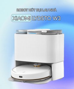 Robot hút bụi lau nhà Xiaomi Lydsto W3 – Tự động giặt, sấy, đổ rác – chính hãng