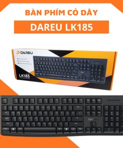 Bàn phím Dareu LK185 USB Black