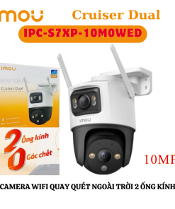 Camera Ngoài trời 360 Độ 5MP IMOU Cruiser Dual S7XP-10M0WED